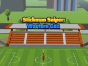 Spil Stickman Sniper Western Gun online