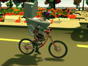 Spil Skibidi toiletcykel ridning  online