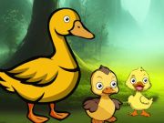 Spil Duck -familie når dam  online