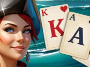 Spil Solitaire Klondike Treasure Island online
