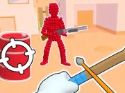 Spil Stickman Archer: Skyd pile på Reds  online