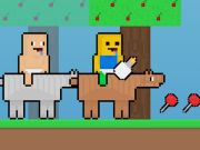 Spil Baby noob vs baby obby hest  online