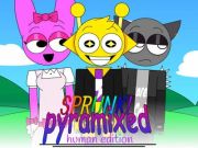 Spil Sprunki Pyramixed: Human Edition  online