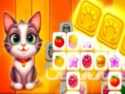 Spil Cat Town Tile Match -puslespil  online
