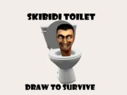 Spil Skibidi -toilet er til at overleve  online