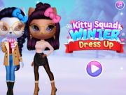 Spil Kitty Squad Winter Dress Up  online