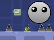 Spil Geometri Dash: Clicker og niveauer  online