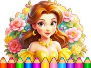 Spil Farvelægningsbog: Blomsterklædning  online
