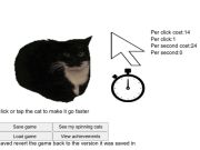Spil Spinning Cat Clicker  online