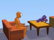 Spil Ragdoll Gun Shooter: Cannon Spinner Playground  online