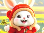 Spil Jigsaw -puslespil: Vandrende bunny  online