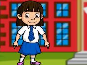 Spil Redd den lille pige fra skolen  online