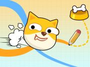 Spil Doge rush tegne hjem puslespil  online