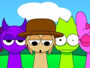 Spil Sprunki Pyramixed - Færdig animationer  online