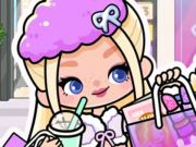 Spil Jigsaw Puzzle: Aha World Shopping Spree  online