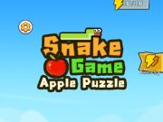 Spil Slangepuslespil æble spil  online