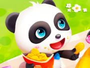 Spil Jigsaw Puzzle: Baby Panda Spring Picnic  online