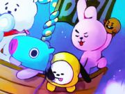 Spil Jigsaw -puslespil: BT21 -venner  online