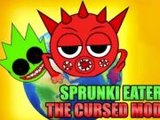 Spil Sprunki eater den forbandede mod  online