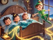 Spil Find forskellene: Peter Pan  online