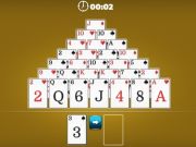 Spil Pyramid Solitaire  online