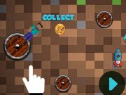 Spil Mineblock roterer og flyveeventyr  online