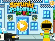 Spil Sprunki -politimand for børn online