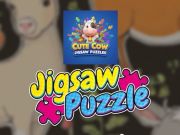 Spil Søde ko jigsaw puslespil online