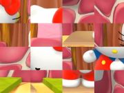 Spil Hello Kitty Video Puzzle online