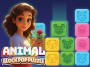 Spil Dyreblok POP-puslespil online
