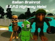 Spil Italiensk Brainrot R. E. P. O Highway Heist online