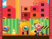 Spil Bygningsarbejderboble shooter online