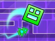 Spil Geometri dash labyrint kort v2 online
