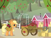 Spil Min lille pony Applejacks Apple Harvest online