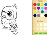 Spil Kawaii Animal Coloring Book online
