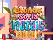 Spil Blonde Sofia: Mozaic Maker online