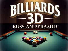 Spil Billiards 3D Russian Pyramid online