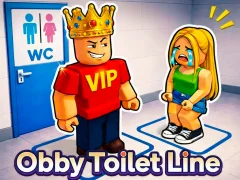 Spil Obby Toilet Line online
