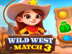 Spil Wild West Match 3 online