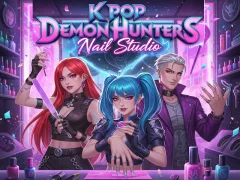 Spil K Pop Demon Hunters Nail Studio online