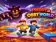 Spil Freddy at Obby World online