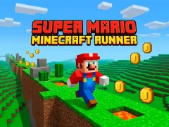 Spil Super Mario MineCraft Runner online