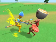 Spil Ragdoll Arena! Fun Spear Battle! online
