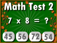 Spil Math Test 2 online