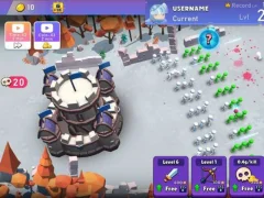 Spil Stickman Guys Defense online