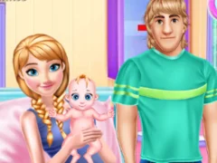 Spil Pregnant Anna and Baby Care online