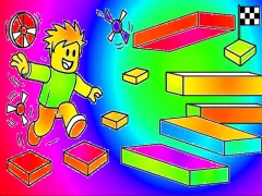 Spil Coloring Book: Roblox Obby Runner online