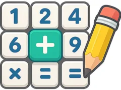 Spil Math Crossword Puzzle Genius Edition online