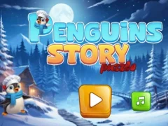 Spil Penguins Story Puzzle online