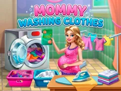 Spil Mommy washing clothes online